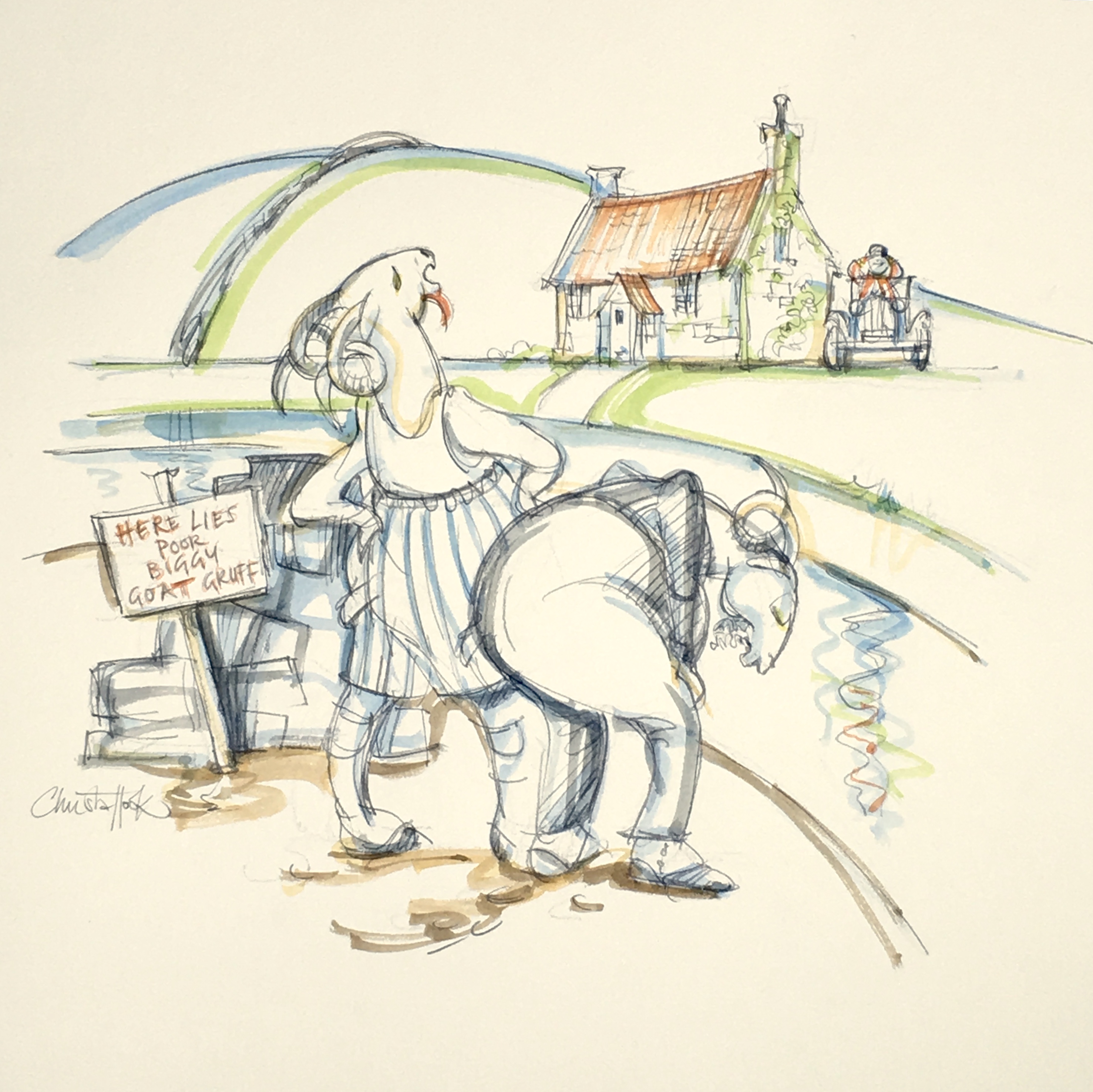 Billy Goats Gruff Fairy Tale 30